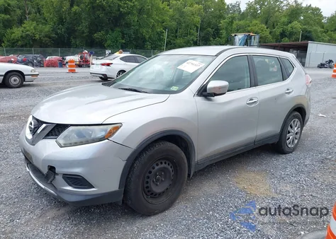 2015 Nissan Rogue S из США, поврежденный, VIN 5N1AT2MT3FC910871